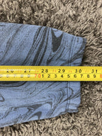 Athleta Girl Warm Up 2.0 Jogger Pants Blue Marble Swirl Fleece Soft  Sz XXL 16