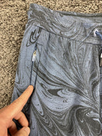 Athleta Girl Warm Up 2.0 Jogger Pants Blue Marble Swirl Fleece Soft  Sz XXL 16