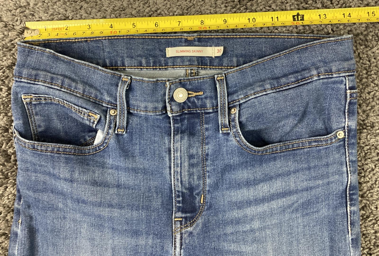Levi’s 311 Slimming Skinny Jeans Women’s 30x28 Blue Denim