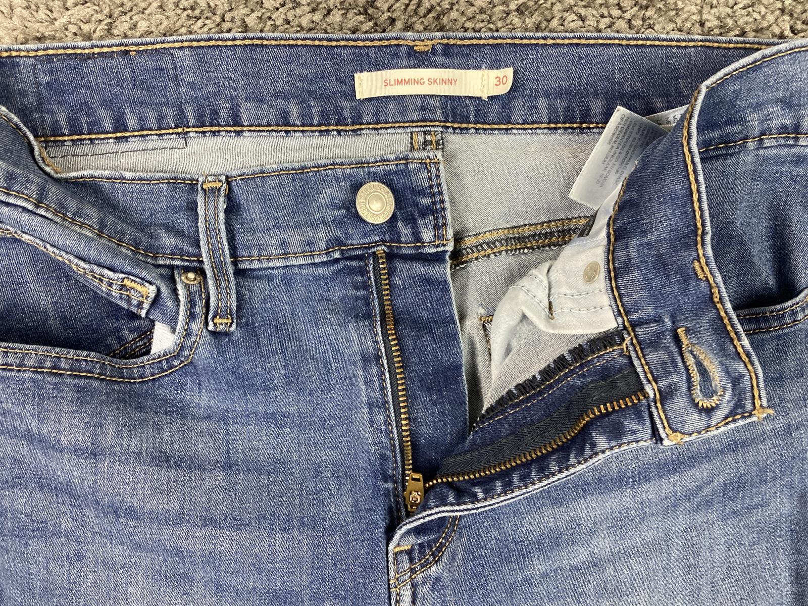 Levi’s 311 Slimming Skinny Jeans Women’s 30x28 Blue Denim