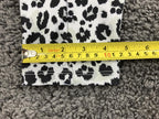 Catherine Malandrino Leggings Women's Black White Animal Print Crop Sz XS