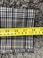 Sanctuary x Anthropologie Pull-On Pants Women's Plaid Slim Stretch Sz M