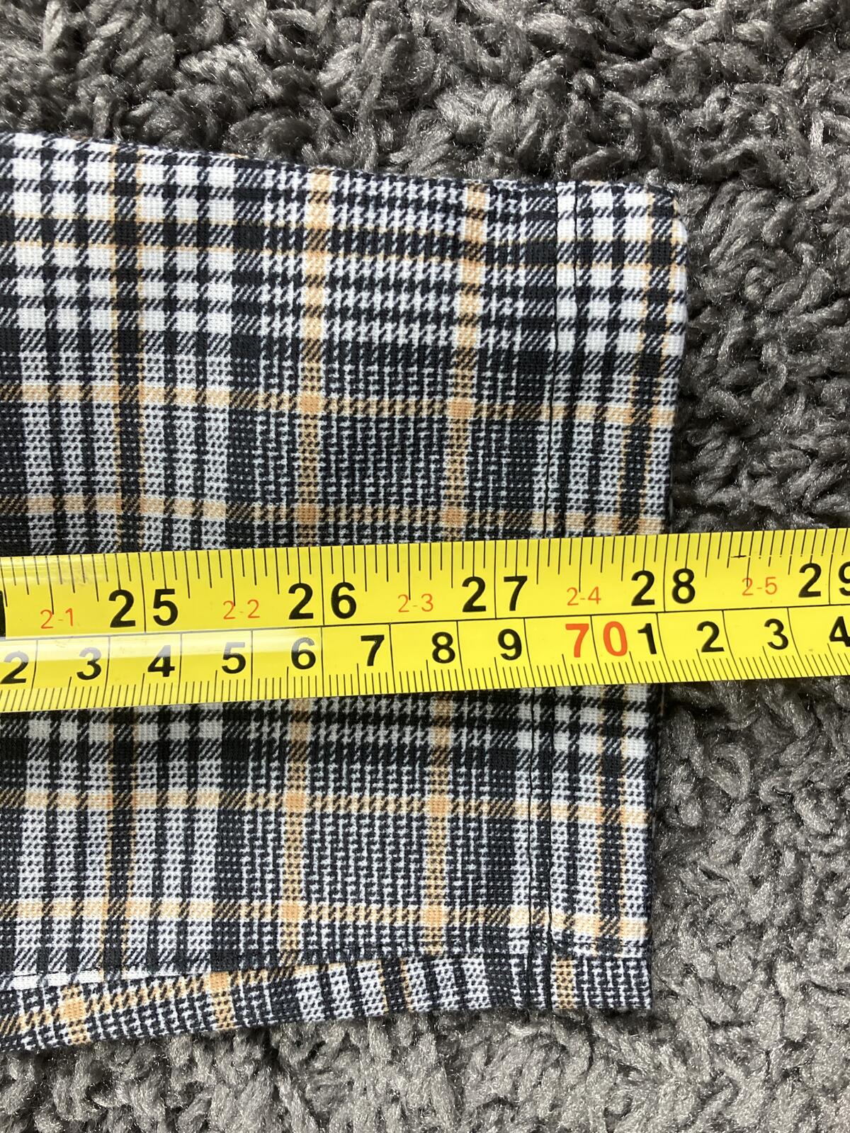 Sanctuary x Anthropologie Pull-On Pants Women's Plaid Slim Stretch Sz M
