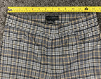 Sanctuary x Anthropologie Pull-On Pants Women's Plaid Slim Stretch Sz M