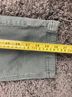 American Eagle Next Level Stretch Cargo Pants Womens Sage Green Soft Sz 2