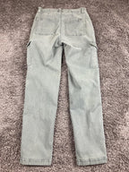 American Eagle Next Level Stretch Cargo Pants Womens Sage Green Soft Sz 2
