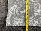 Columbia Thistledown Hills Polo Shirt Mens Gray White Floral Palm Leaf Cotton XL
