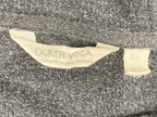 Earth Yoga Gray Organic Cotton Blend Hoodie Tunic Women's Longline Pullover XL