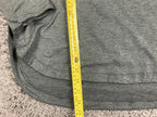 Athleta Uptempo Top Grey Heathered Long Sleeve Thumbhole Yoga Workout Shirt XL