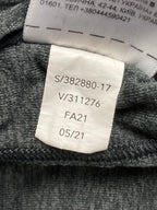 Athleta Uptempo Top Grey Heathered Long Sleeve Thumbhole Yoga Workout Shirt XL