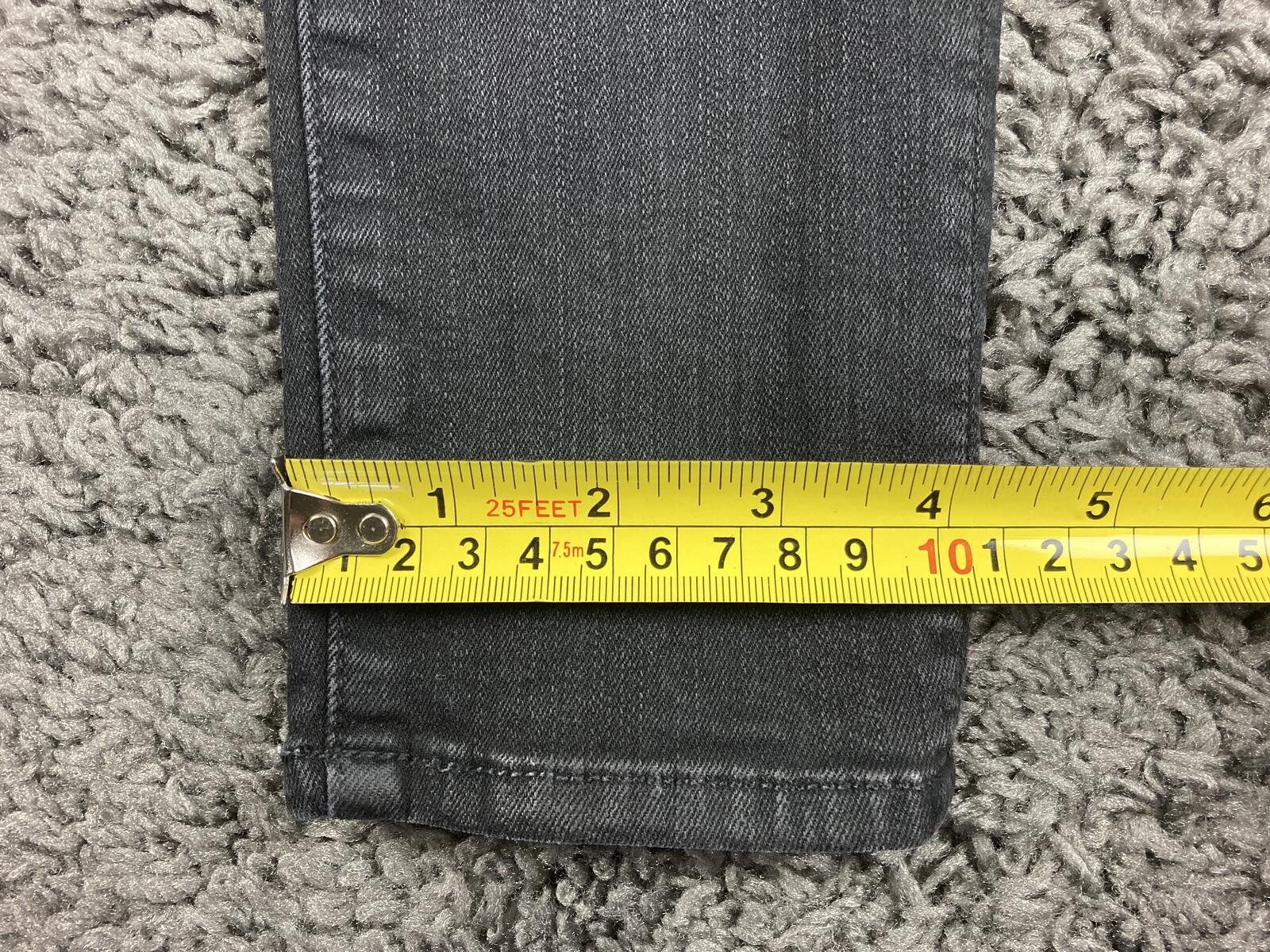 MOTHER The Swooner Ankle Jeans Black High Rise Skinny Stretch Denim USA Made 25