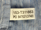 Tommy Bahama Mens Long Sleeve Button Front Shirt Size XL Blue White Stripe