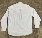 Tommy Bahama Mens Long Sleeve Button Front Shirt Size XL Blue White Stripe