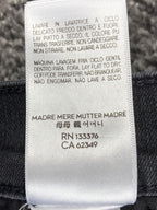 MOTHER The Swooner Ankle Jeans Black High Rise Skinny Stretch Denim USA Made 25