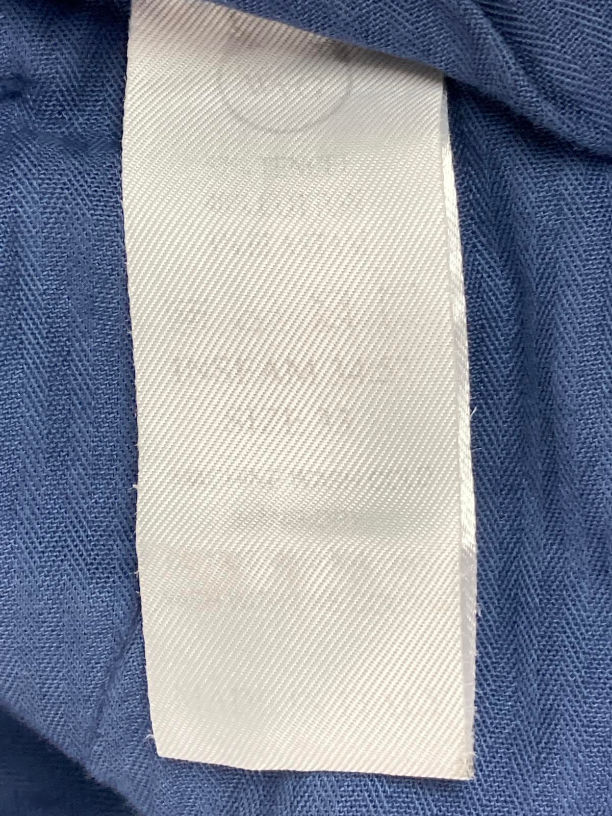 Wolf vs Goat Mens 33x34 Blue Tencel Stretch Chino Pants Made in Italy