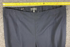 Talbots Woman Hollywood Fit Pants Navy Blue Straight Leg Pull On Stretch Sz 16W
