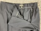 Talbots Woman Hollywood Fit Pants Navy Blue Straight Leg Pull On Stretch Sz 16W
