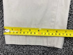 Talbots Perfect Crop Pant Women’s 10 Beige Khaki Button Hem Tabs