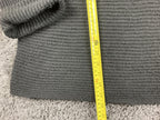 Anthropologie Pilcro Black Textured Cowl Neck Sweater Oversized Ribbed Sz Large
