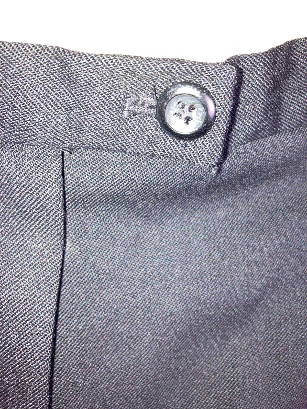 Pendleton 100% Virgin Wool Dress Pants Womens 10P Black Lined Pkts High-Rise
