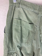 Nautica Jeans Co Corduroy Cargo Pants Men’s Sz 32 Sage Green YKK Hong Kong