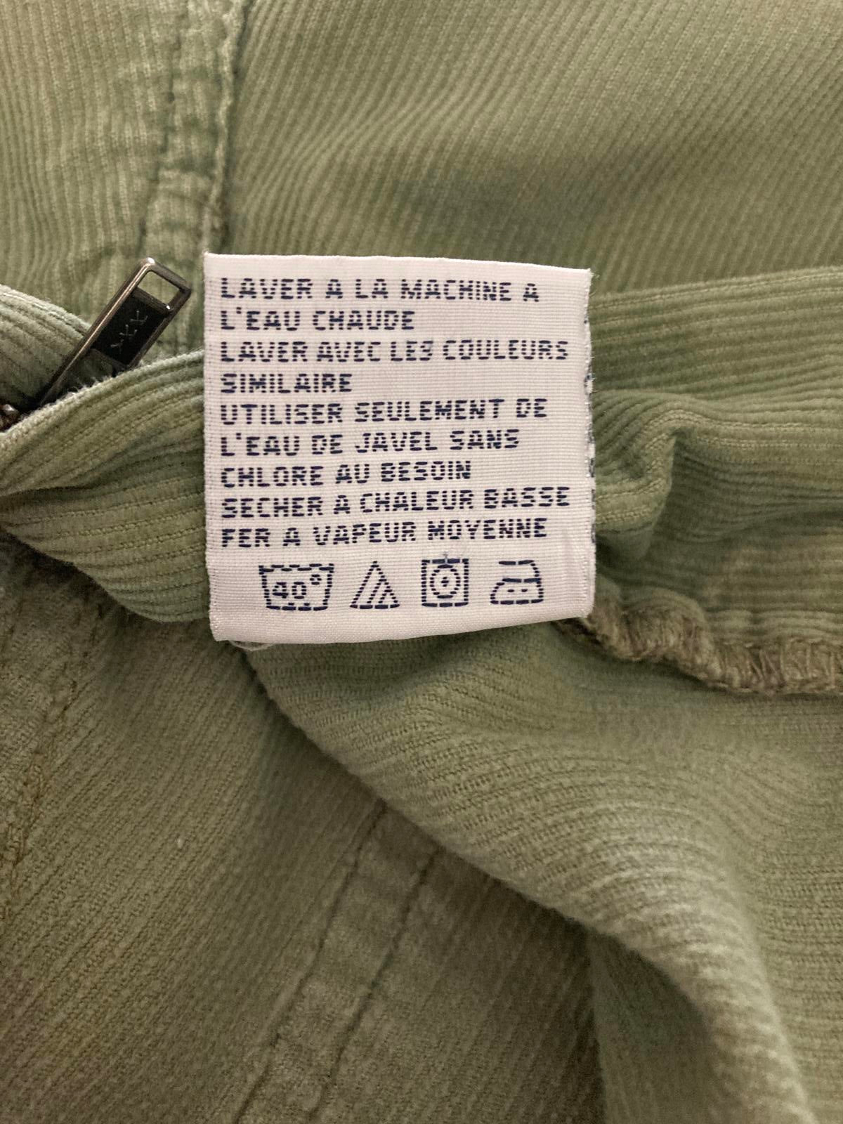 Nautica Jeans Co Corduroy Cargo Pants Men’s Sz 32 Sage Green YKK Hong Kong