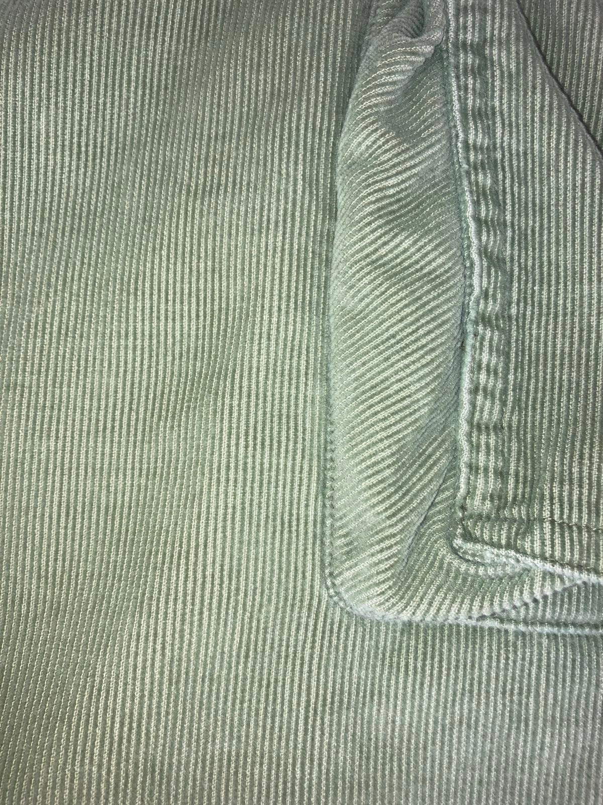 Nautica Jeans Co Corduroy Cargo Pants Men’s Sz 32 Sage Green YKK Hong Kong