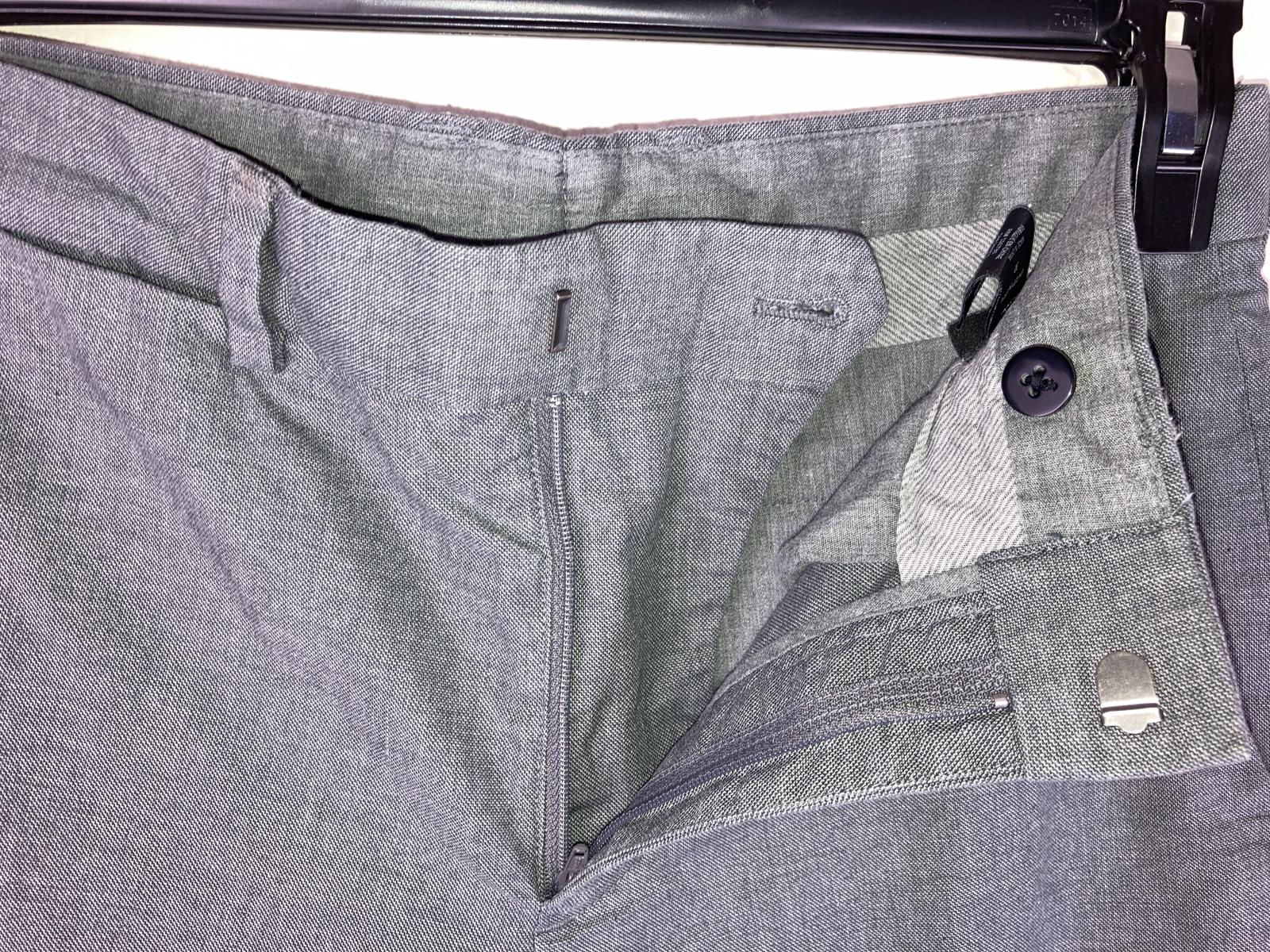 Vince Cotton Dress Pants Men’s Size 30 Gray Straight Chino
