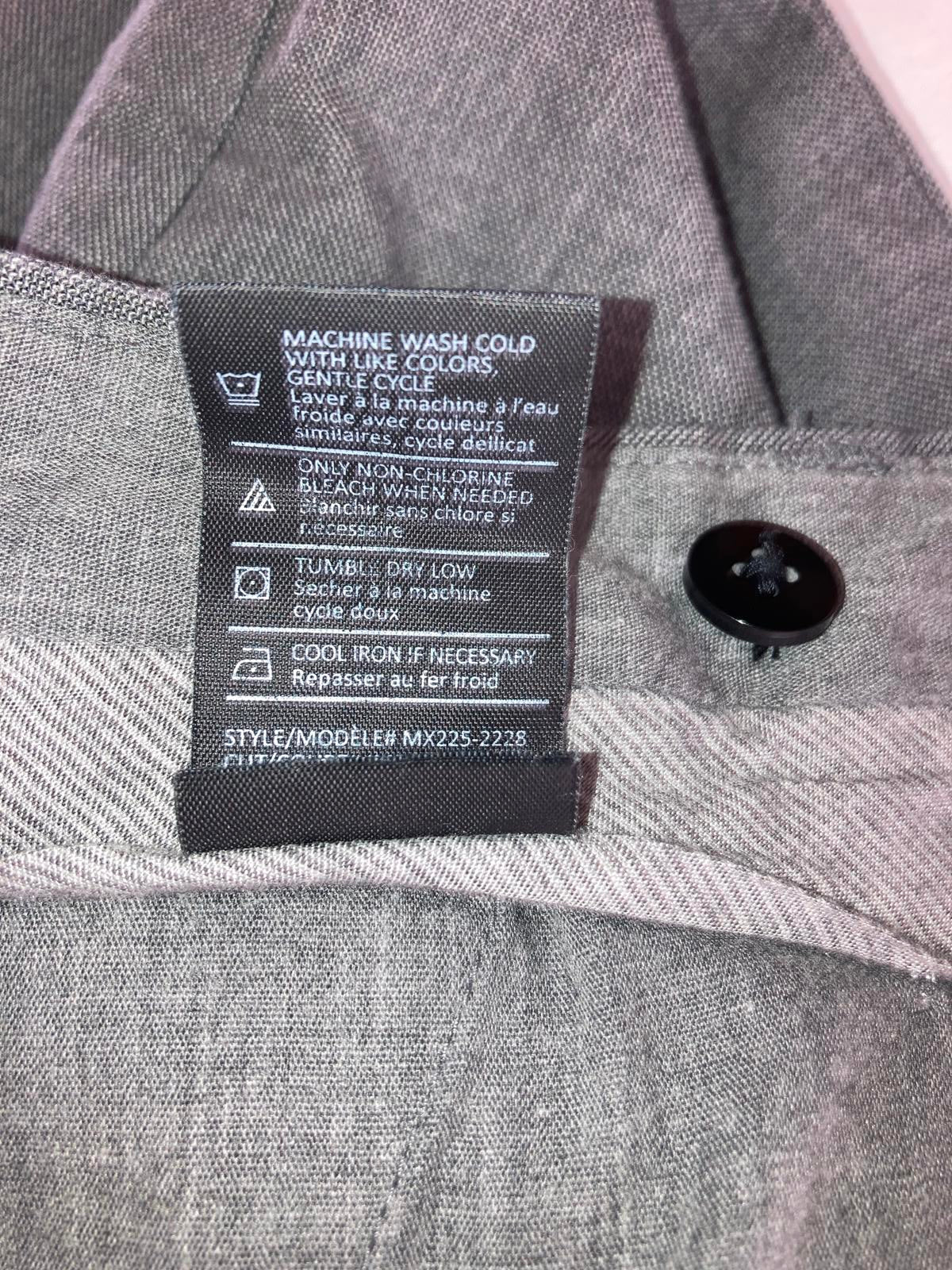 Vince Cotton Dress Pants Men’s Size 30 Gray Straight Chino