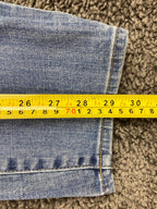 Talbots Flawless Five Pocket Boyfriend Jeans Women Size 8 Blue Stretch Denim