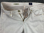 AG Adriano Goldschmied The Stilt Womens 30R Blush Pink Slim Cigarette Jeans