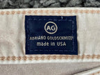 AG Adriano Goldschmied The Stilt Womens 30R Blush Pink Slim Cigarette Jeans