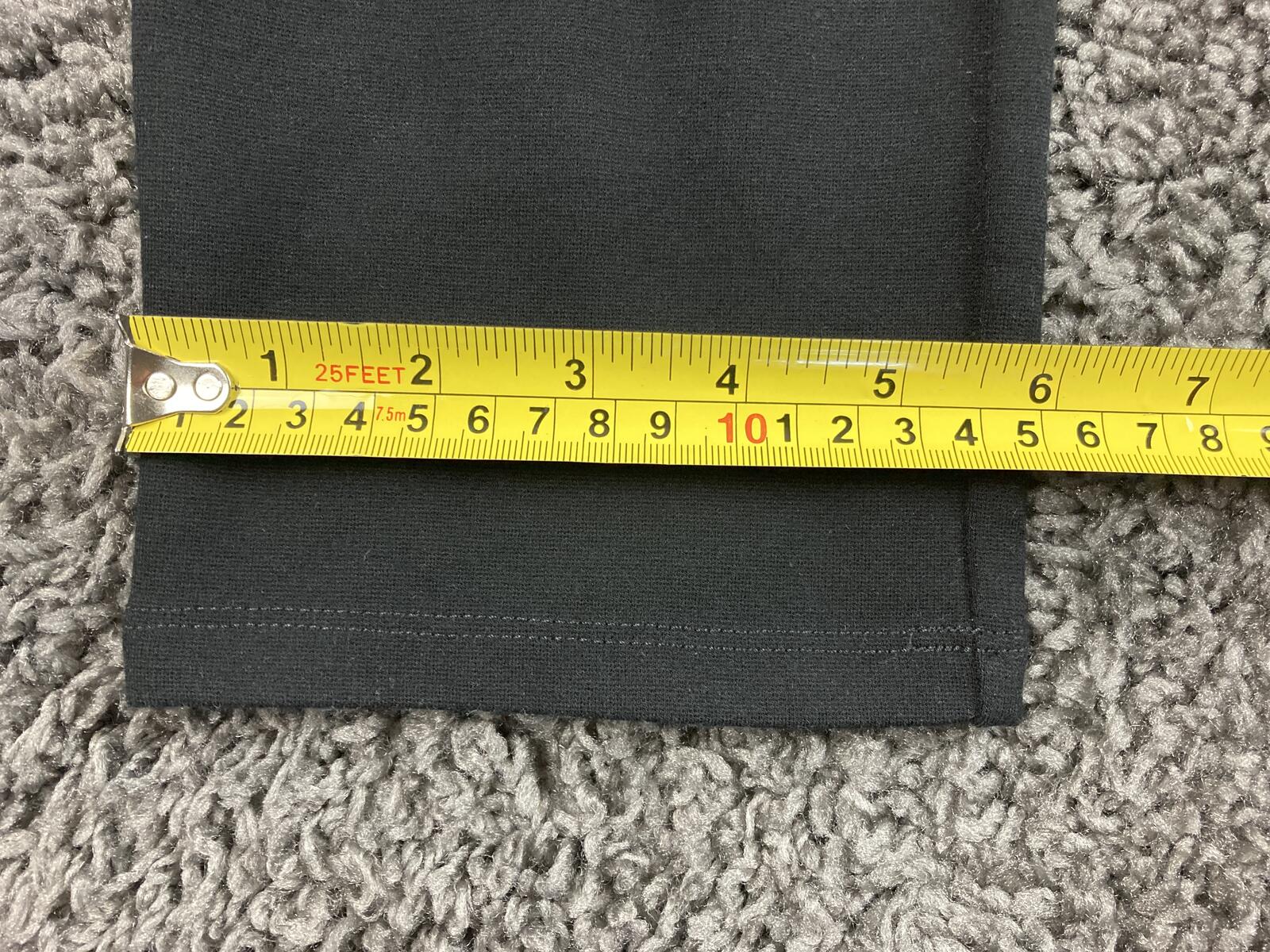 Eileen Fisher System Slim Pants Black Stretch Ponte Size S Small Italian Fabric