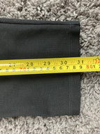Eileen Fisher System Slim Pants Black Stretch Ponte Size S Small Italian Fabric