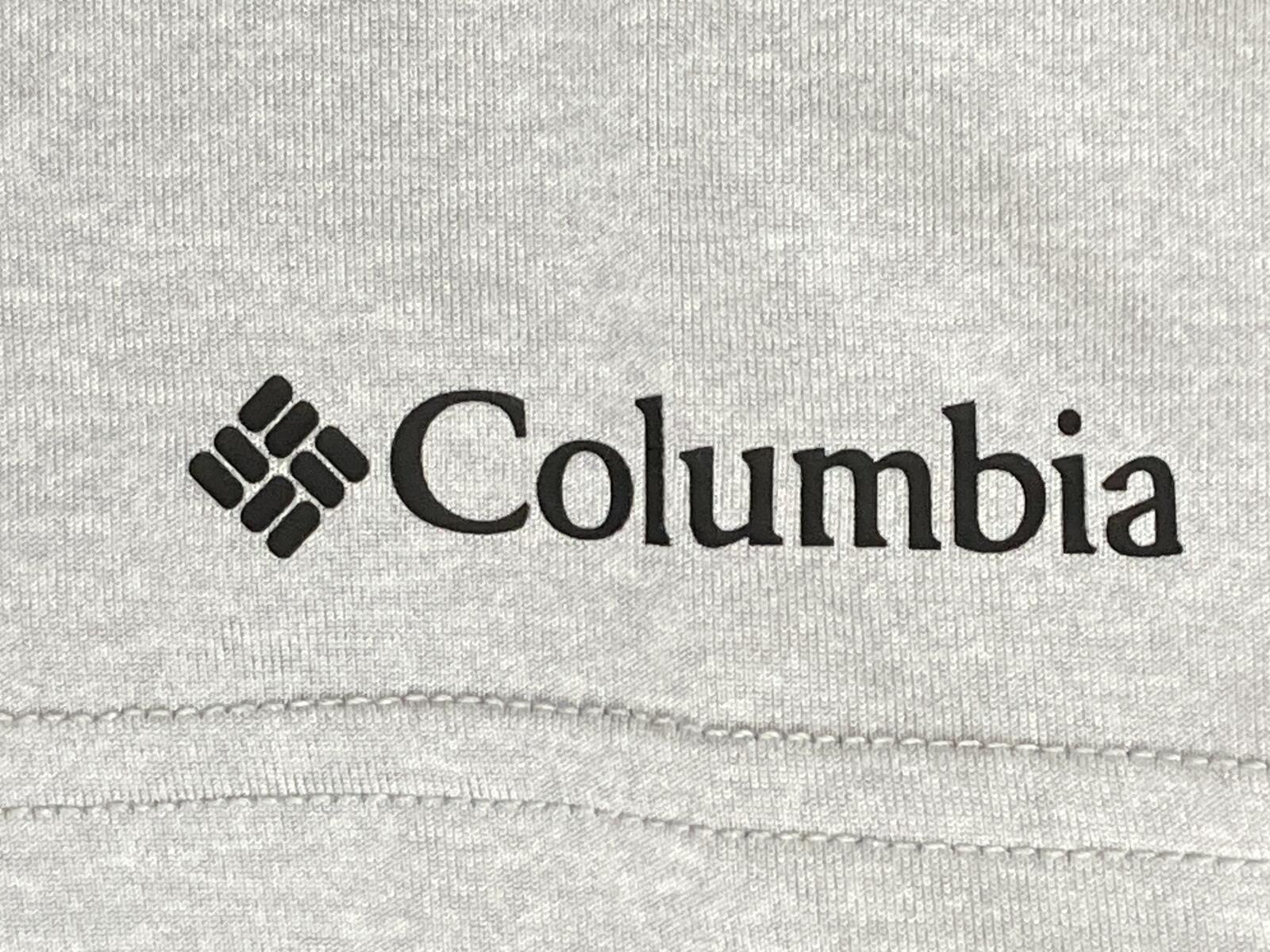 Columbia Omni-Shade Sun Trek Graphic T-Shirt Mens Gray Performance Hiking Sz L