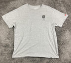 Hurley John John Florence JJF Signature T-Shirt Gray Mens Surf Skate Graphic XXL