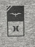 Hurley John John Florence JJF Signature T-Shirt Gray Mens Surf Skate Graphic XXL
