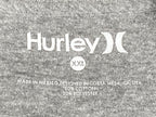 Hurley John John Florence JJF Signature T-Shirt Gray Mens Surf Skate Graphic XXL