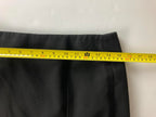 Halogen Black Pencil Skirt Size 4 Lined Stretch Sheath Back Zipper Dry Clean