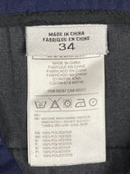 Adidas Golf Climalite Shorts Mens Navy Blue Flat Front Chino Performance Sz 34