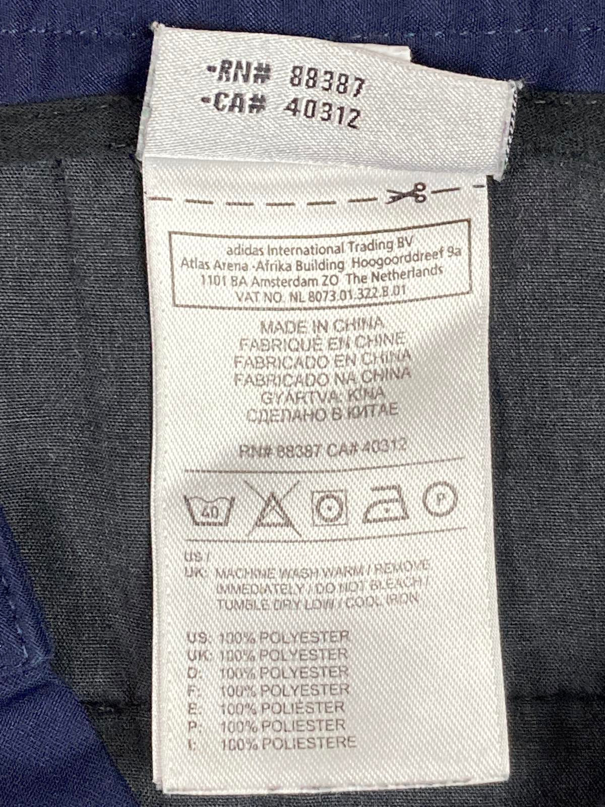 Adidas Golf Climalite Shorts Mens Navy Blue Flat Front Chino Performance Sz 34