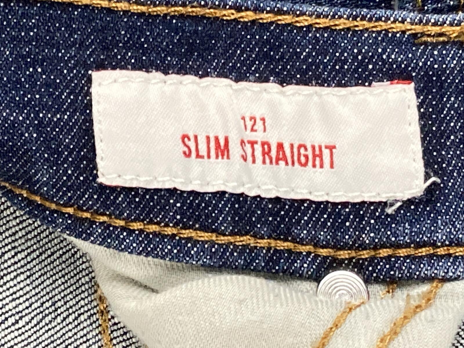 Lucky Brand 121 Men’s 36x30 Blue Slim Straight Jeans