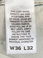 Lucky Brand 121 Men’s 36x30 Blue Slim Straight Jeans