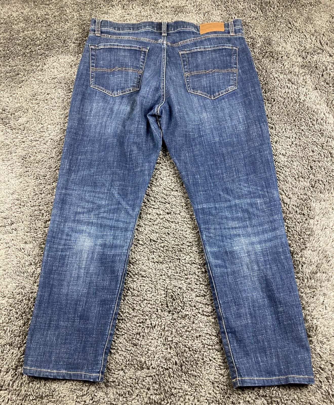 Lucky Brand 121 Men’s 36x30 Blue Slim Straight Jeans