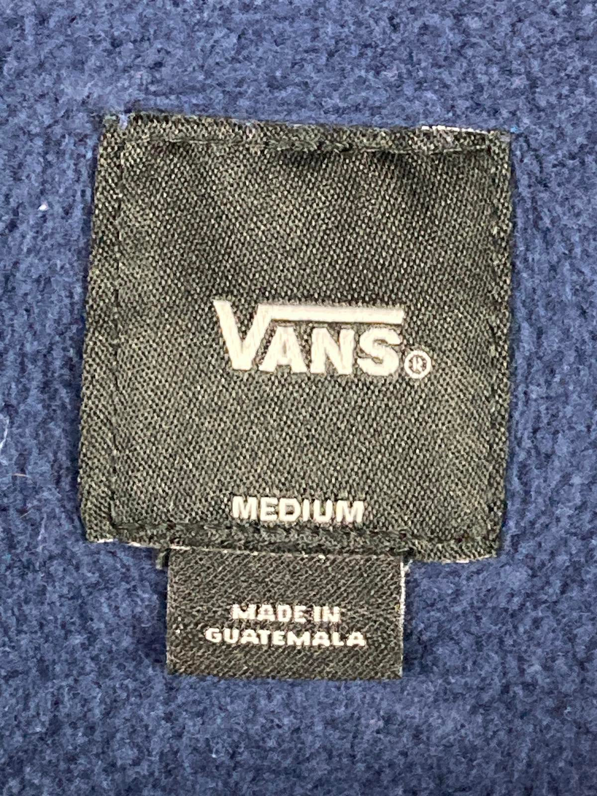 Vans OTW Hoodie Unisex  Blue Fleece Graphic Sz XS