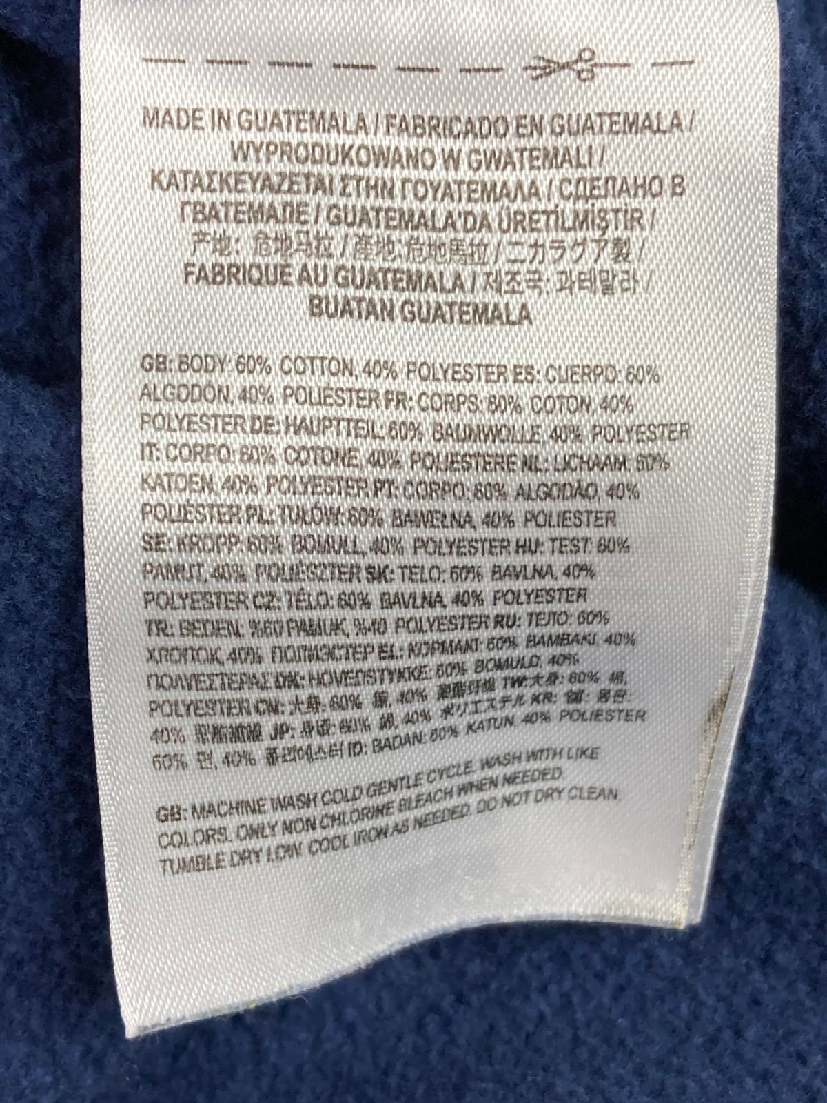 Vans OTW Hoodie Unisex  Blue Fleece Graphic Sz XS