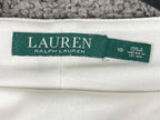 Lauren Ralph Lauren Women’s 10 Black White Tropical Cutout Dress w/Pockets