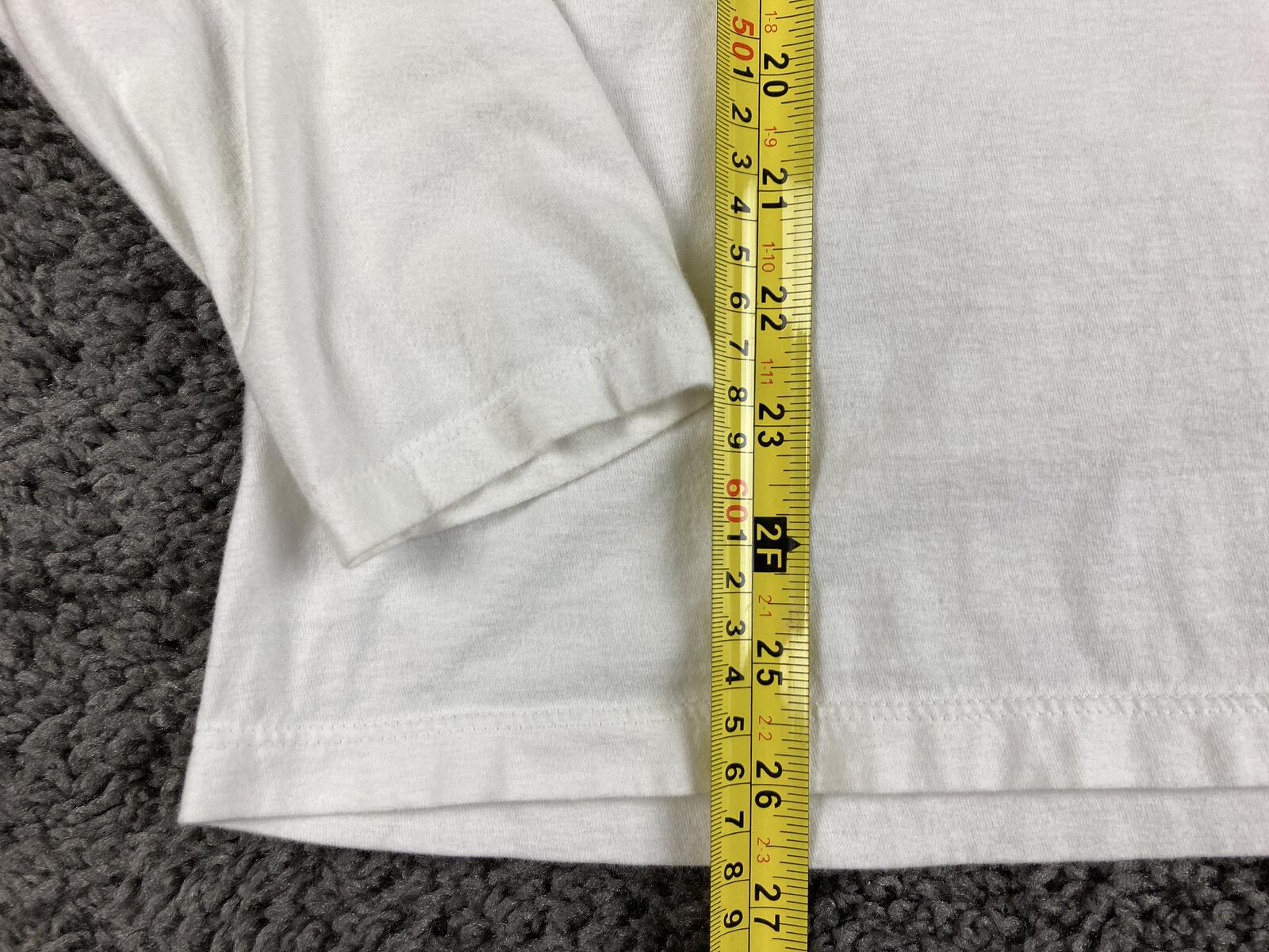 Mammoth Mountain California Long Sleeve Shirt Mens White Snowboard Graphic Sz L
