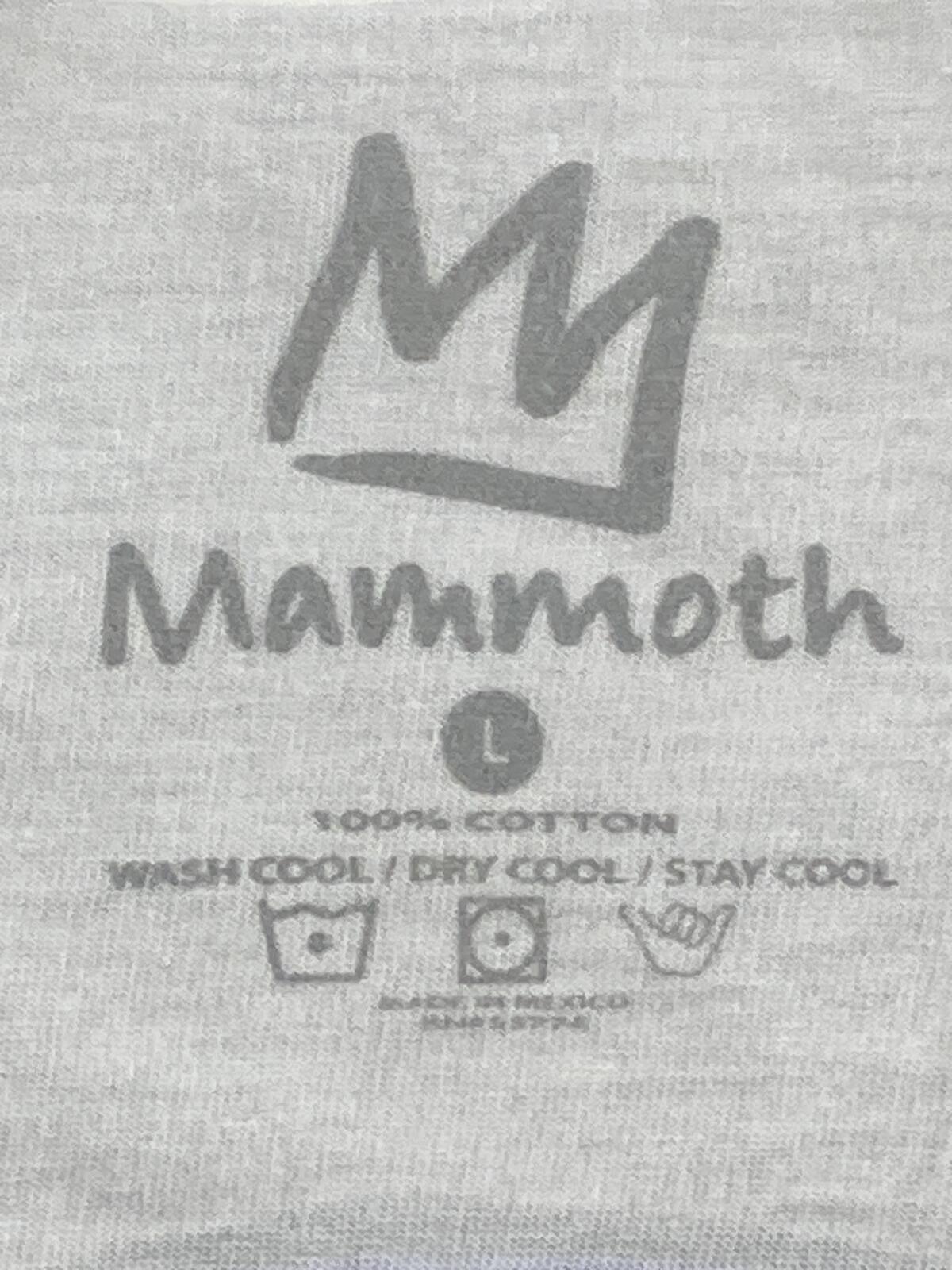Mammoth Mountain California Long Sleeve Shirt Mens White Snowboard Graphic Sz L