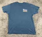 Coors Banquet Beer Golden Colorado Graphic Blue T-Shirt XL